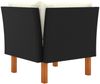 vidaXL 3-tlg. Garten-Lounge-Set Poly Rattan und Eukalyptus Massivholz 315766 Bild 5