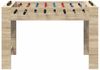vidaXL Tischfußballtisch Sonoma-Eiche 125 x 60,5 x 80 cm Holzwerkstoff 858886 Bild 4