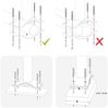vidaXL Ausziehbare Seitenmarkise 100x300 cm Braun 48340 Bild 4