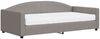 vidaXL Tagesbett mit Matratze Taupe 100x200 cm Stoff 3197178 Bild 2
