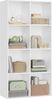 Woltu Bücherregal, 1-tlg, Büroregal Aktenschrank, MDF, 8 Fächer Bild 5