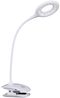 LED Klemmlampe, Touchdimmer, beweglich, Akku, weiß, H 49 cm Bild 5