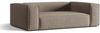 Micadoni Sofa Nuria 3-Sitzer Samt Warmes Grau Bild 2