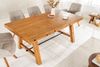 riess-ambiente Esstisch FINCA 300-400cm vintage braun (Einzelartikel, 1-St), recyceltes Pinie-Massivholz · inkl. 2 Ansteckplatten · bis 16 Personen Bild 2