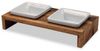 Doppelnapf Meshidai True Gr.S teak 410563 Bild 2