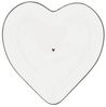 Bastion Collections - Kuchenteller Keramik 18cm Herzform Weiß LI/HEART PL 002 BL Bild 3