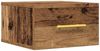vidaXL Nachttisch Wandmontiert Altholz 35 x 35 x 20 cm Holzwerkstoff 863782 Bild 2