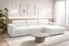 AX LIVING Couch in L Form Corlu Perlweiß Sofa für Wohnzimmer 310 cm R Bild 2