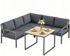 Zeitgenössisches Outdoor Sectional Sofa Set,Outdoor Möbel Set,Patio Sitzgruppe Bild 3