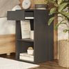 Nachttisch Dany Anthrazit 35 x 65 cm mit 1 Schublade Vicco Bild 4