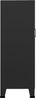vidaXL Lagerschrank Industrial Schwarz 70x40x115 cm Metall 339621 Bild 4