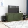 vidaXL TV-Schrank Olivgrün 99x39x44 cm Stahl 841647 Bild 3