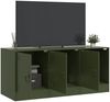 vidaXL TV-Schrank Olivgrün 99x39x44 cm Stahl 841647 Bild 4