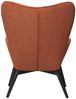 Sessel Metall und Stoff Kupfer und Schwarz Bild 4