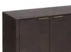 Vente-unique - SORDANA Sideboard Holz, PlatteHolz, Platte BraunGold - B 40 cm x H 78 cm x L 160 cm Bild 5