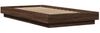 vidaXL Bettgestell Braun Eichen-Optik 90x190 cm Holzwerkstoff 3281244 Bild 3
