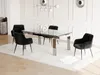 Vente-unique - Esstisch ausziehbar - Glas & Metall - 8-10 Personen - LUBANA Bild 1