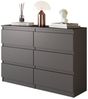 Furnica Kommode 6 Schubladen, Sideboard, Schubladenschrank Breite 100cm Höhe 71cm Bild 5