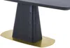 Vente-unique - DYLORA Esstisch Holz, Platte Schwarz - B 100 cm x H 75,5 cm x L 200 cm Bild 5