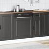 vidaXL Geschirrspülerblende Porto Schwarz 60x1,5x57 cm Holzwerkstoff 854138 Bild 3