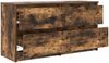 vidaXL TV-Schrank Räuchereiche 100x35x54 cm Holzwerkstoff 861800 Bild 5