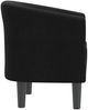 vidaXL Clubsessel Schwarz Stoff 356432 Bild 4