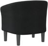vidaXL Clubsessel Schwarz Stoff 356432 Bild 5