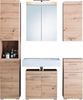 welltime Badmöbel-Set Avena, (Set, 5-St), Hochschrank, WBU, Spiegelschrank, Kommode, Hängeschrank u. Beleuchtung Bild 4