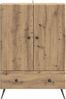 vidaXL Sideboard Artisan-Eiche 66 x 34,5 x 95 cm Holzwerkstoff 895594 Bild 3