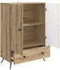 vidaXL Sideboard Artisan-Eiche 66 x 34,5 x 95 cm Holzwerkstoff 895594 Bild 2