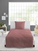 BIERBAUM Bettwäsche Chic Uni, Seersucker, 3 teilig, Schickes Unidesign: Modern und elegant für jedes Schlafzimmer Bild 2