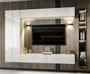 Lookway Wohnwand COLETTE III mit Push-to-Open-System und LED-Beleuchtung Bild 2