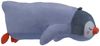 UNUS HOME Seitenschläferkissen Pinguin Kissen, 1-tlg, 50 cm Hellblau, Lagerungskissen Stillkissen Kissen für Kinder Dekoration extrem weich Bild 4