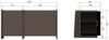 TV-Board Brock - Aschenfurnier Mittelbraun, 102 cm Bild 4