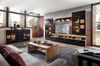 Innostyle 'Sonate' Couchtisch mit 2 Schubladen, Lack Laminat Schwarz/Eiche Altholz Bild 3