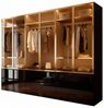 Palms-Store Kleiderschrank Luxemburg 6-Türig Glastüren mit goldfarbenen Glasrahmen (Spar-Set) Breite: 300 cm, Tiefe: 62 cm, Höhe: 218 cm, inkl. Zubehör Bild 4