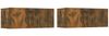 4-tlg. TV-Schrank-Set Räuchereiche Holzwerkstoff [3114339] Bild 5