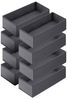 Sekey Aufbewahrungsbox Aufbewahrungsbox Set aus Vliesstoff – faltbarer, 8 St Schubladen Organizer für Schrank und Kleiderschrank 19×40×11 cm Bild 1