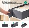 Sekey Aufbewahrungsbox Aufbewahrungsbox Set aus Vliesstoff – faltbarer, 8 St Schubladen Organizer für Schrank und Kleiderschrank 19×40×11 cm Bild 4
