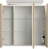 Badmöbel Set Firenze 70 2tlg. Spiegelschrank Softclose eiche gold : Eiche Gold Bild 5