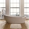 MSV Badteppich Badematte Badvorleger Duschvorleger Mikrofaser Hochflor flauschig 40x60 cm – Beige Bild 4