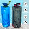FELIXLEO Trinkflasche Faltbare Trinkflasche 3 Stueck 700ml Wasserflasche mit Buerste Bild 4