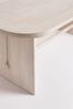 Esstisch Aveshli aus Mangoholz, skandinavisches Design, beige, 200 cm, für 6–8 Personen Bild 3