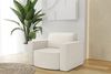 Sofa Set 2-teilig Sessel und Ecksofa PALMA XS Stoff Ascot Beige Ottomane Links Bild 2