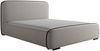 MEBLINI Polsterbett 120x200 mit Stauraum, Lattenrost und Bettkasten - Latte Webstoff ohne Matratze - BELLION - Kopfteil Bett mit Stauraum - Doppelbett - Stauraumbett - Betten Bild 2