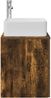 vidaXL Wandmontierte Waschtisch Geräucherte Eiche 49,5 x 41 x 63 cm 890274 Bild 4