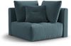 Micadoni Symmetrisches Eckmodul Bloom Samt Casino Pastellblau Bild 2
