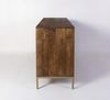 Sideboard RALF - Mangoholz Braun 75x43x147cm | Schrank Flur Schlafzimmer Kommode Bild 5