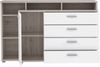 Forte BEACH Sideboard Sandeiche weiß 153 cm Bild 5