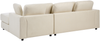 Linksseitiges Ecksofa KOHLO Stoff Helles Beige Linksseitig Bild 5
